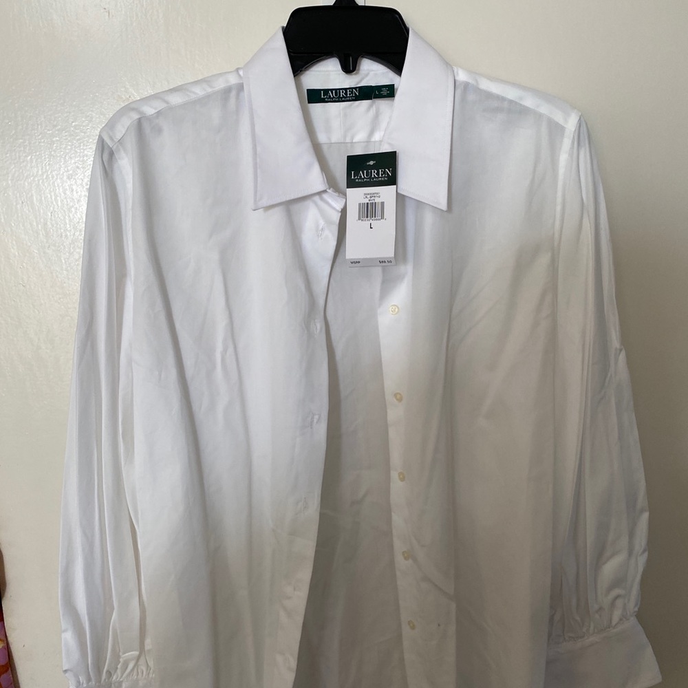 Ralph Lauren White Blouse